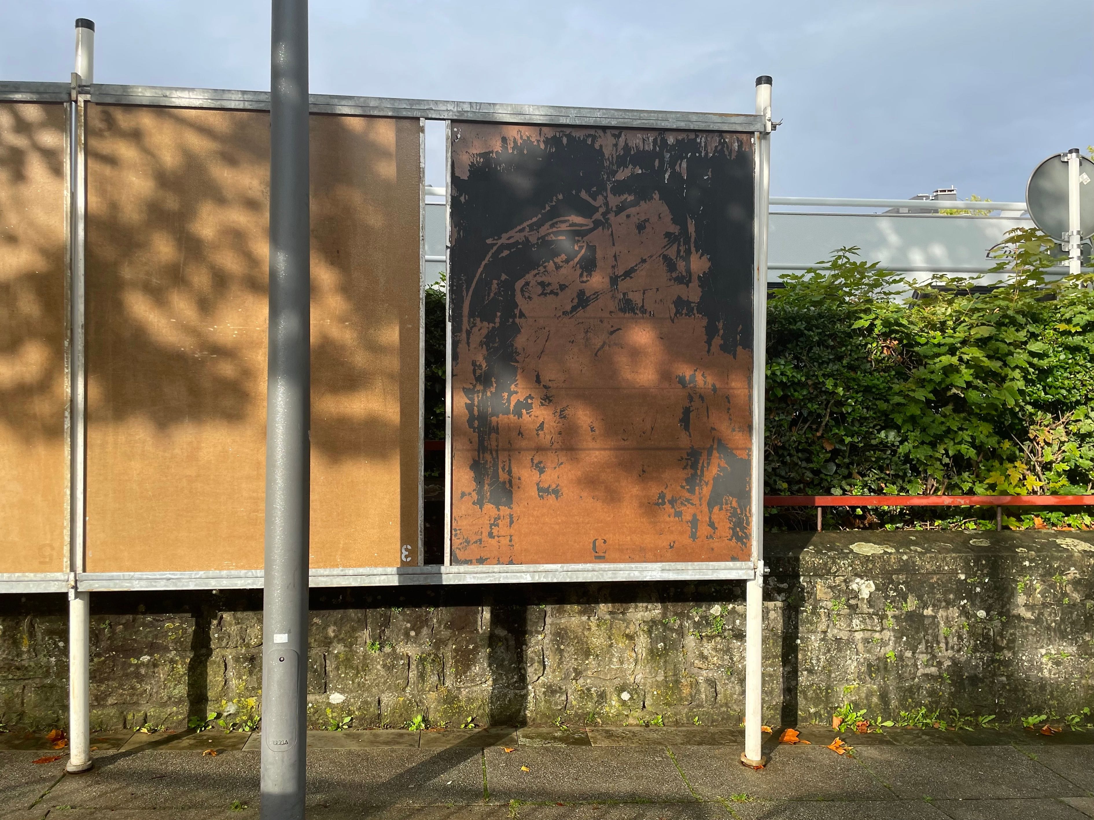 Panels used for Luxembourg's 2023 political elections.