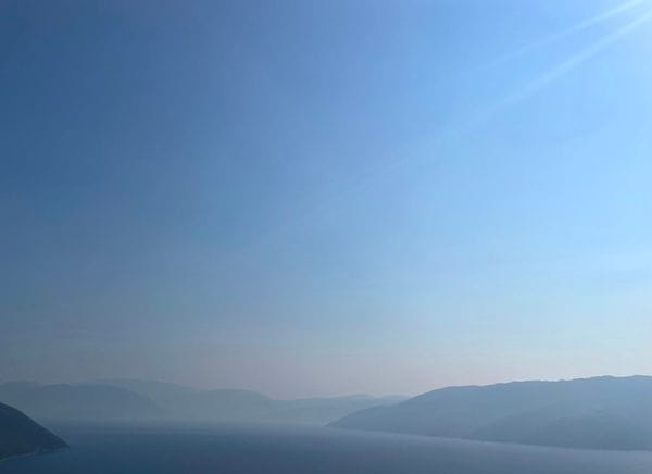 Vathy Bay, in Ithaca, Greece.